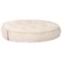 vidaXL Pouffe 100x20 cm Beige Fabric - Image 3