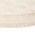 vidaXL Pouffe 100x20 cm Beige Fabric - Image 6