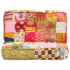 vidaXL Pouffe 100x100x20 cm Patchwork Fabric - Image 2