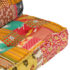 vidaXL Pouffe 100x100x20 cm Patchwork Fabric - Image 6