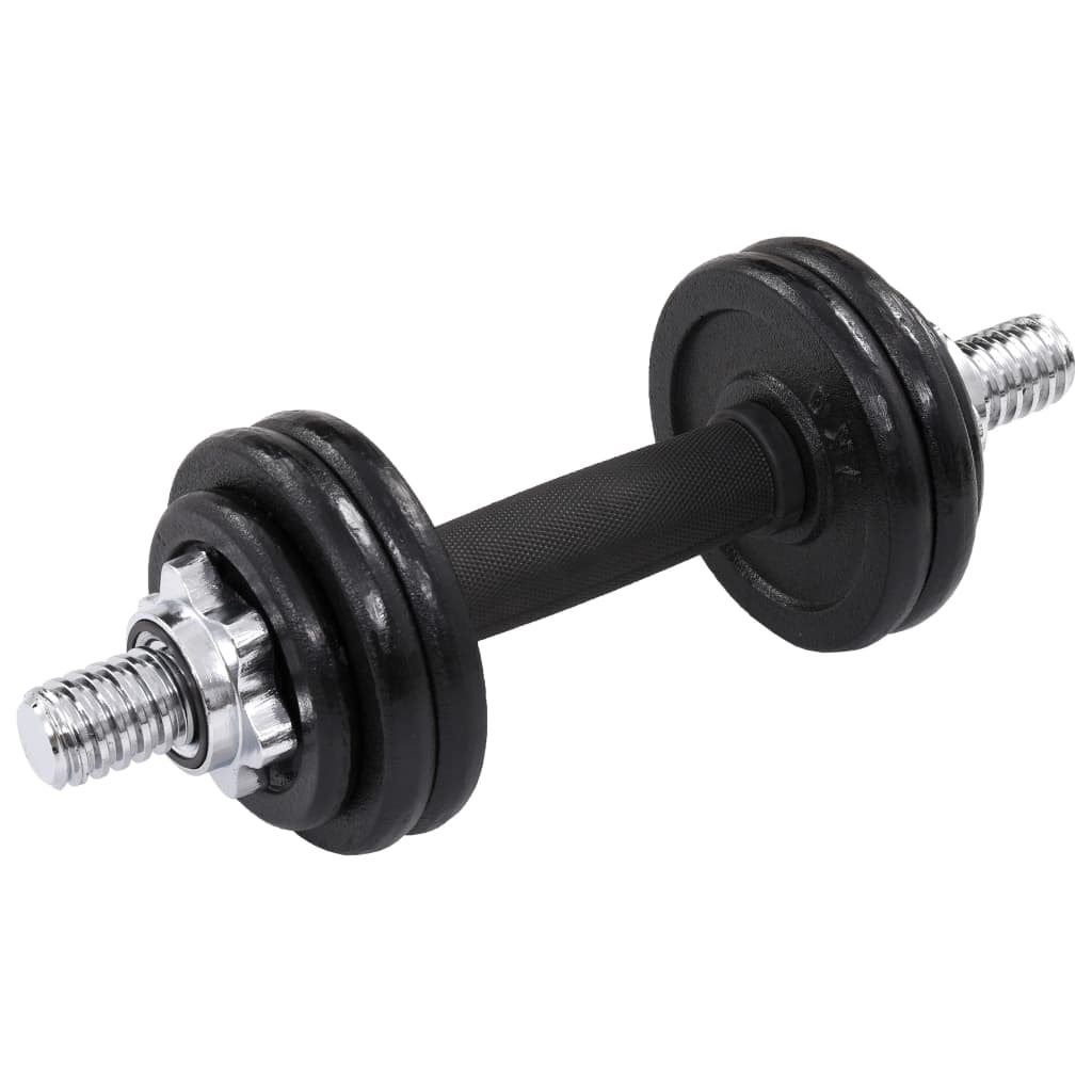 8719883687964_g_en_hd_5 vidaXL 19 Piece Dumbbell Set 15 kg Cast Iron - Image 6