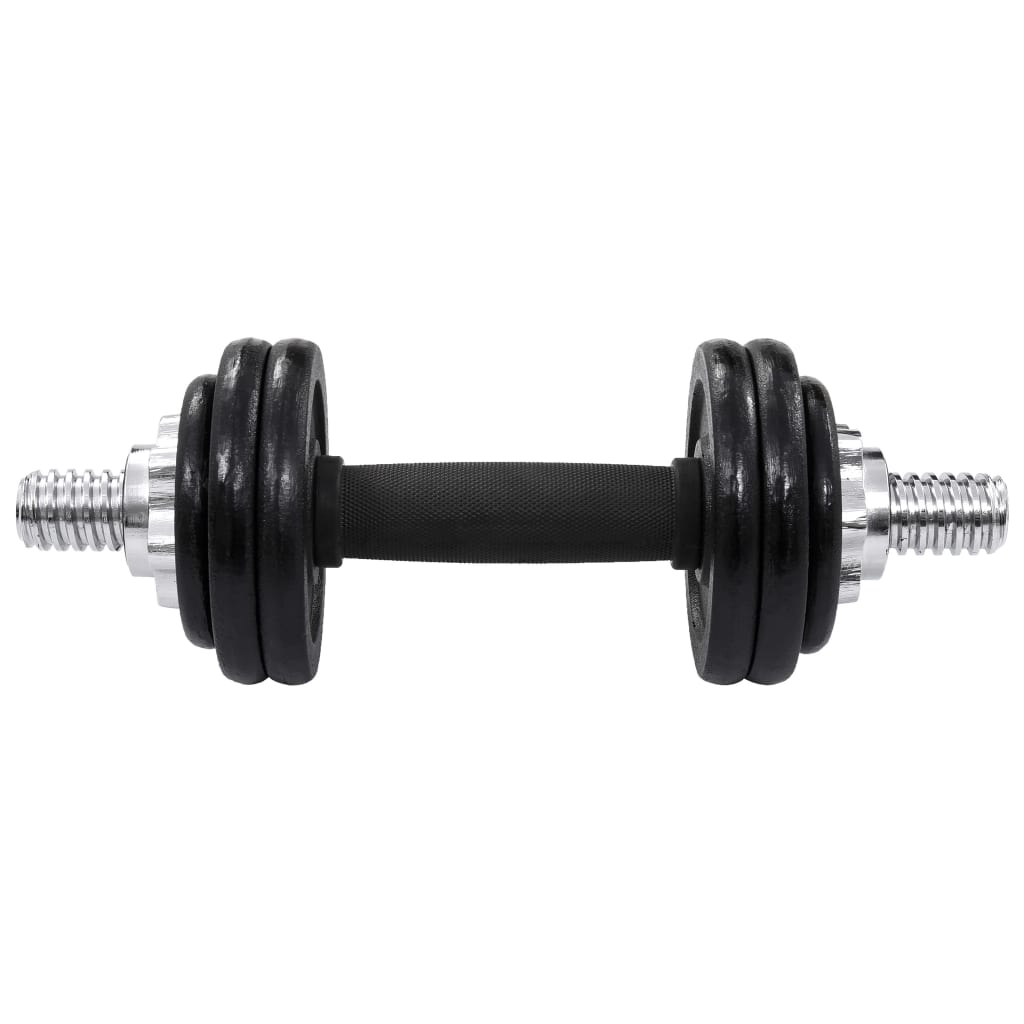 8719883687964_g_en_hd_7 vidaXL 19 Piece Dumbbell Set 15 kg Cast Iron - Image 8