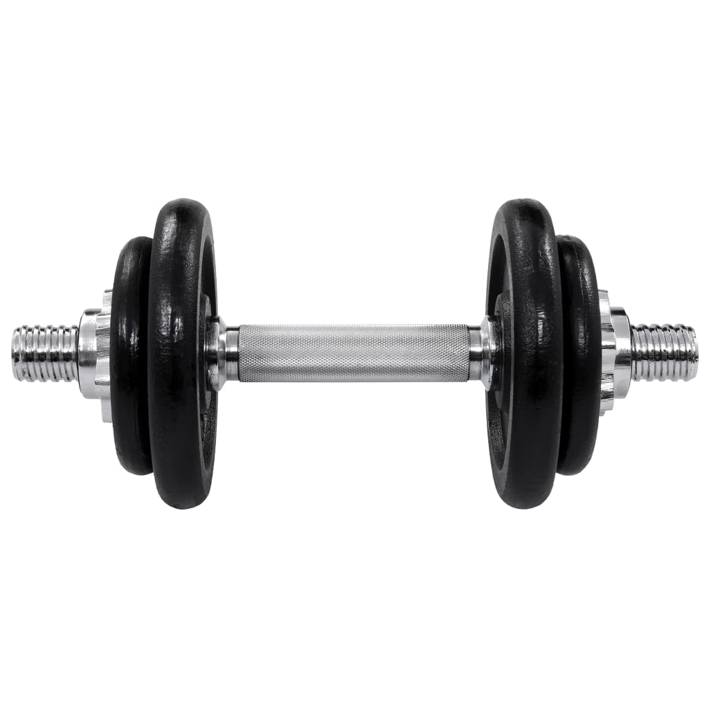 8719883687971_g_en_hd_7 vidaXL 15 Piece Dumbbell set 20 kg Cast Iron - Image 8