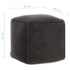 vidaXL Pouffe Cotton Velvet 40x40x40 cm Anthracite - Image 4