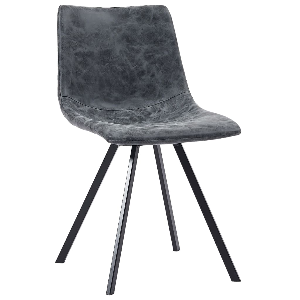 8719883690186_g_en_hd_1 vidaXL Dining Chairs 4 pcs Black Faux Leather - Image 2