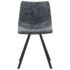 vidaXL Dining Chairs 4 pcs Black Faux Leather - Image 3