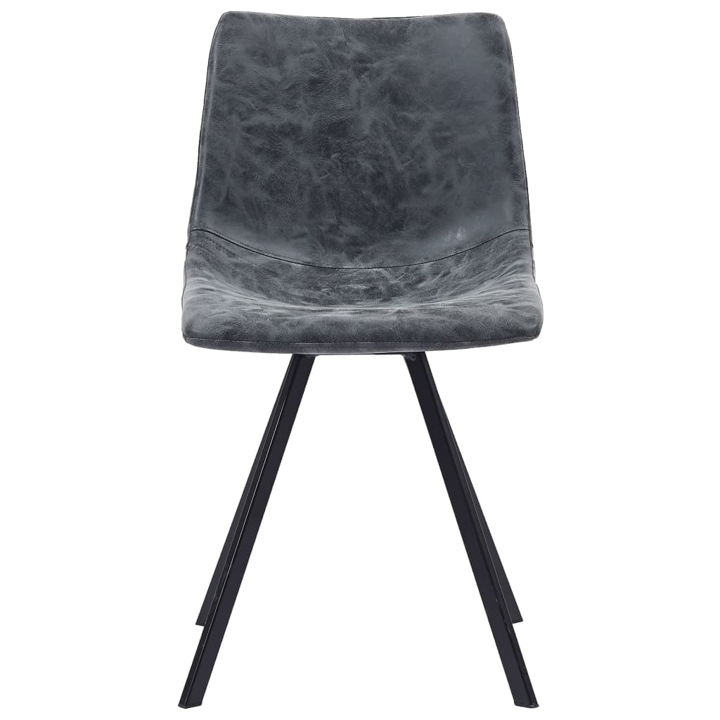 8719883690186_g_en_hd_2 vidaXL Dining Chairs 4 pcs Black Faux Leather - Image 3