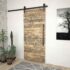 vidaXL Sliding Door SKIEN Hardware Kit 200 cm Steel Black - Image 3