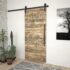 vidaXL Sliding Door SKIEN Hardware Kit 200 cm Steel Black - Image 3