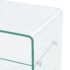 vidaXL Coffee Table 50x40x56 cm Tempered Glass - Image 4