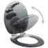 vidaXL WC Toilet Seats 2 pcs with Soft Close Lids MDF Stones Design - Image 3