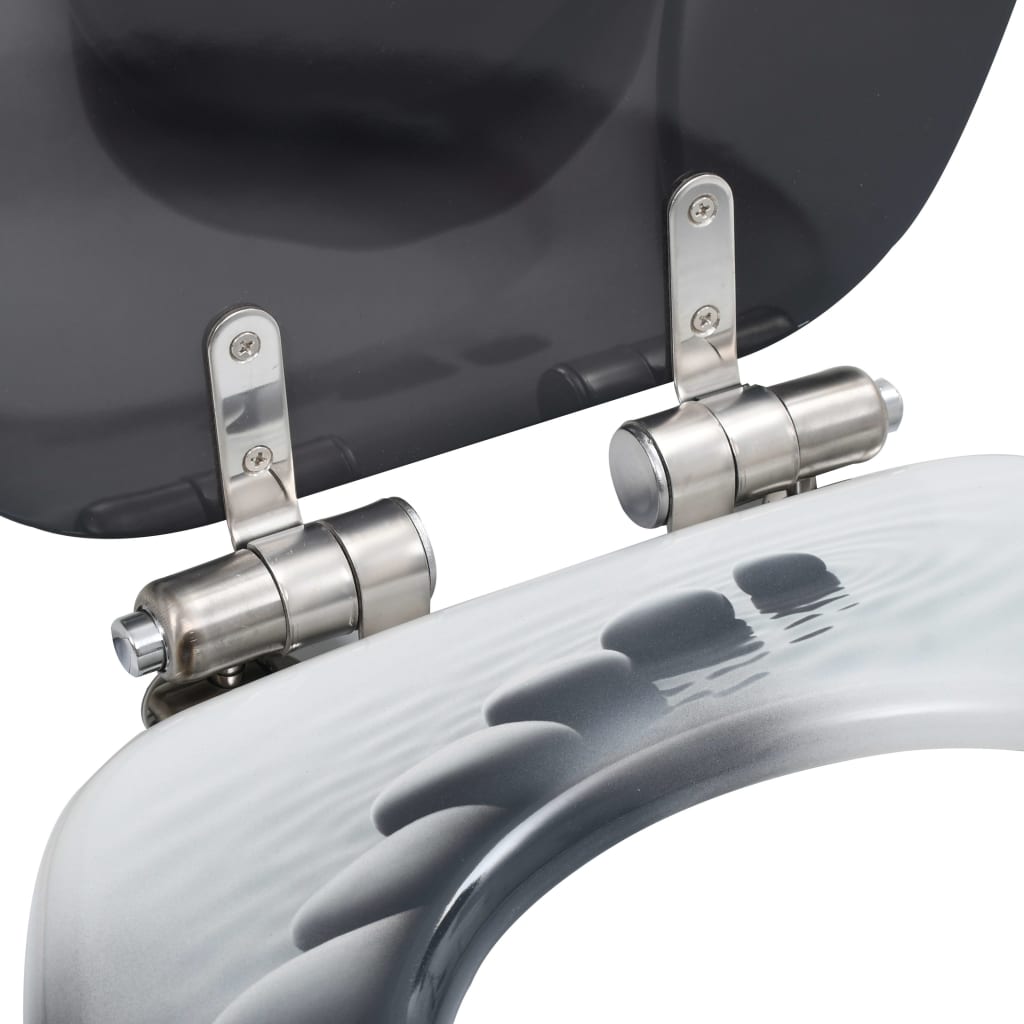8719883691602_g_en_hd_6 vidaXL WC Toilet Seats 2 pcs with Soft Close Lids MDF Stones Design - Image 7