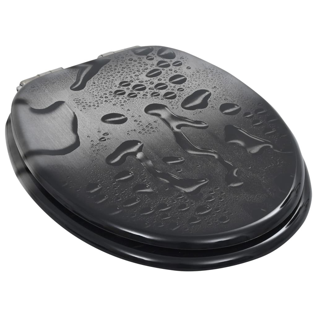 8719883691657_g_en_hd_3 vidaXL WC Toilet Seats 2 pcs with Soft Close Lids MDF Water Drop Design - Image 4