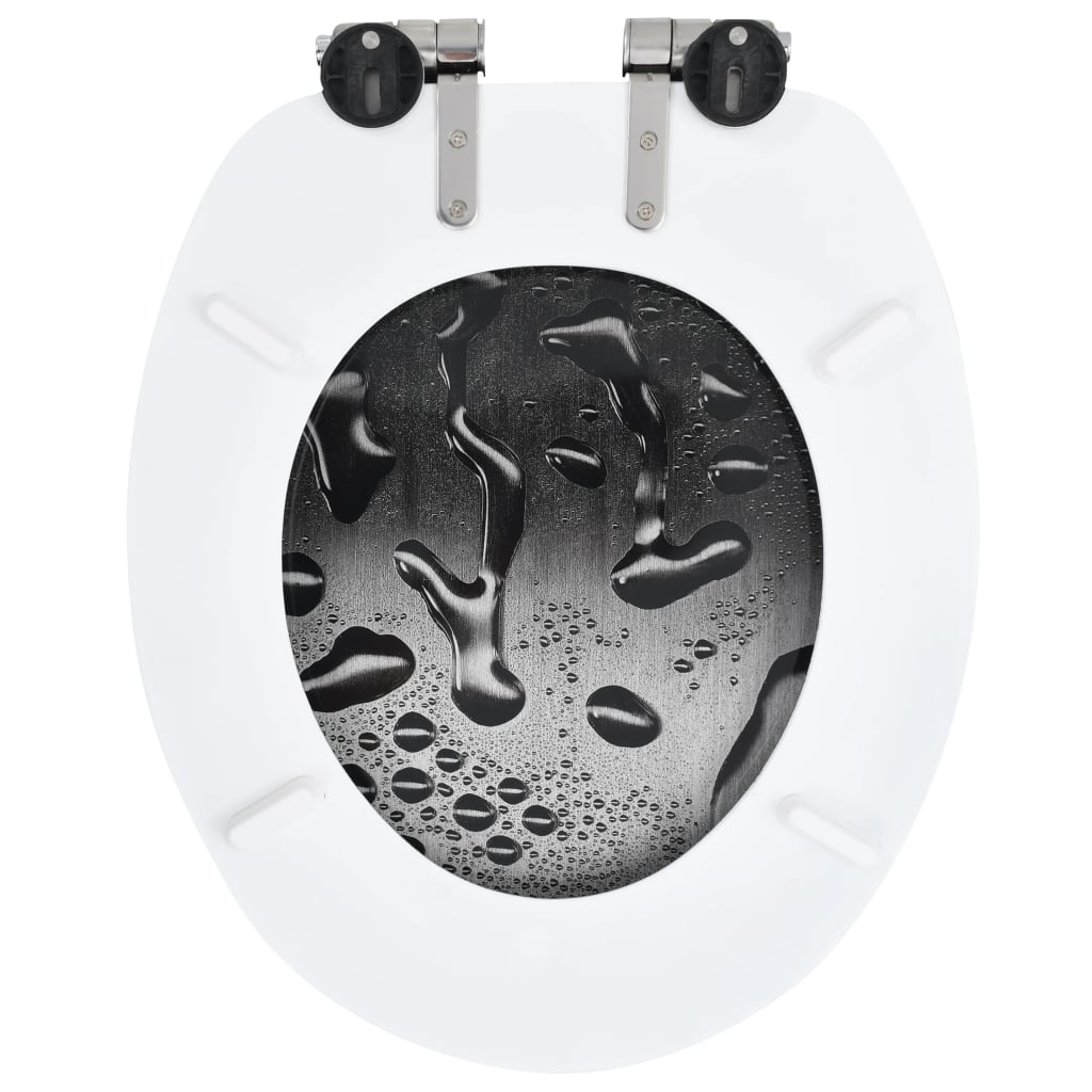 8719883691657_g_en_hd_5 vidaXL WC Toilet Seats 2 pcs with Soft Close Lids MDF Water Drop Design - Image 6