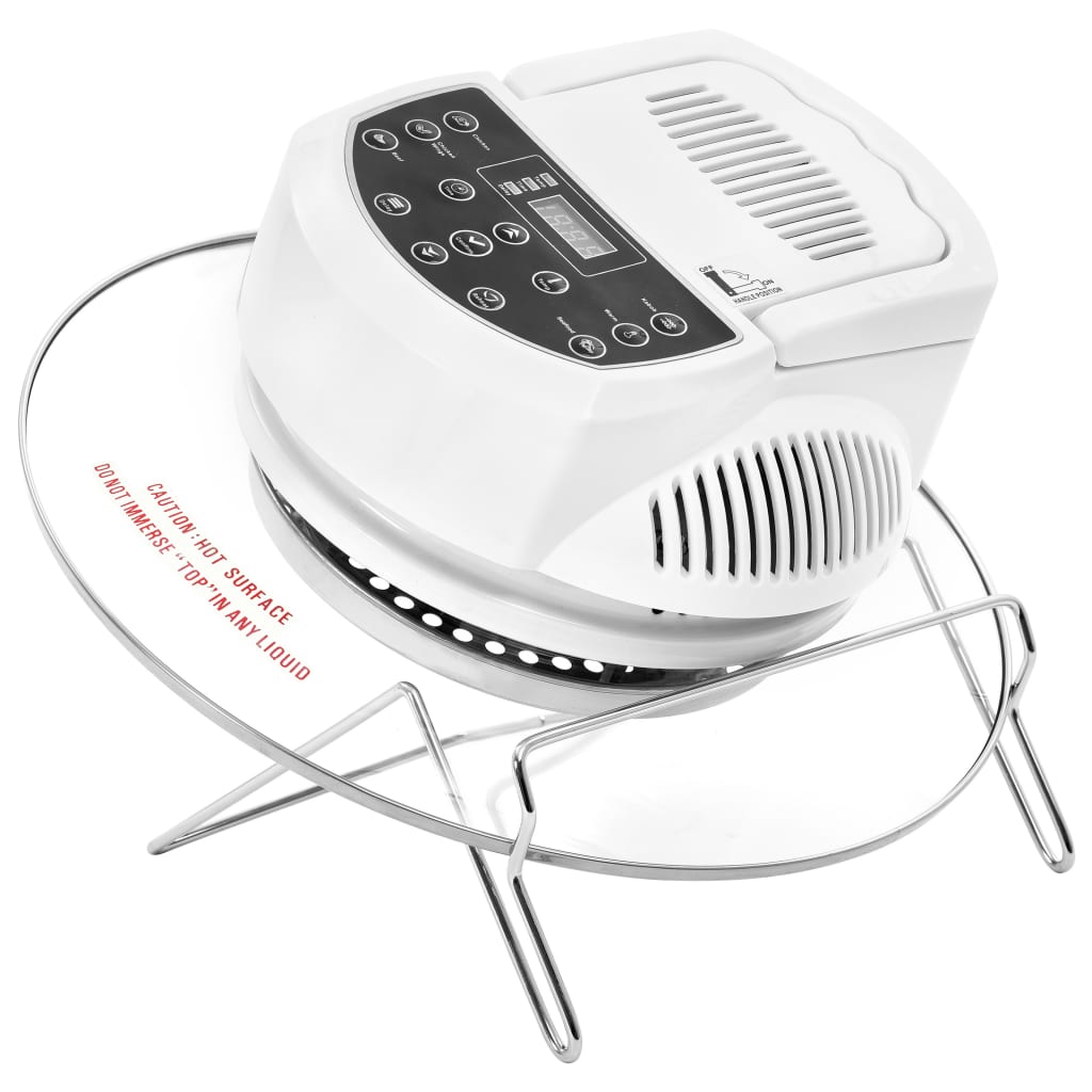 8719883692951_g_en_hd_1 vidaXL Halogen Convection Oven with Extension Ring and Digital Timer 1400 W 17 L - Image 3