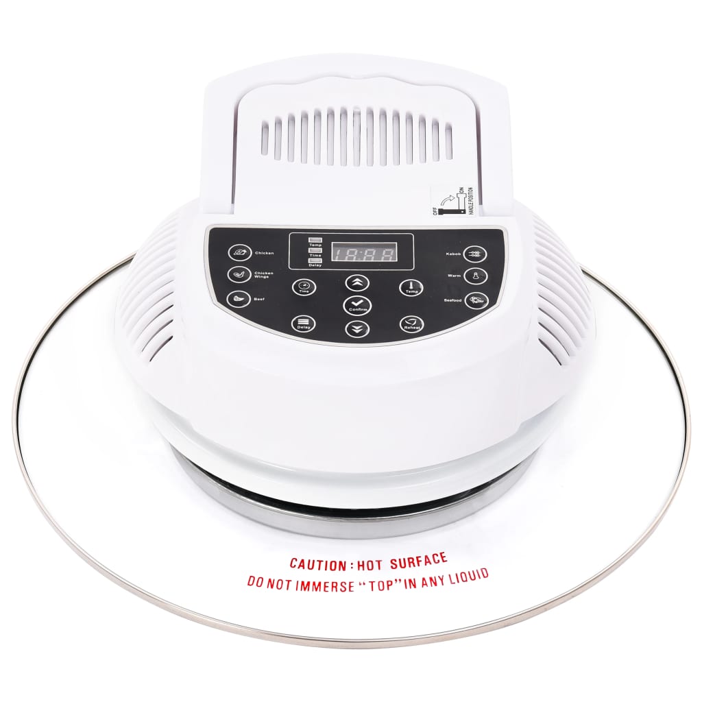 8719883692951_g_en_hd_2 vidaXL Halogen Convection Oven with Extension Ring and Digital Timer 1400 W 17 L - Image 4
