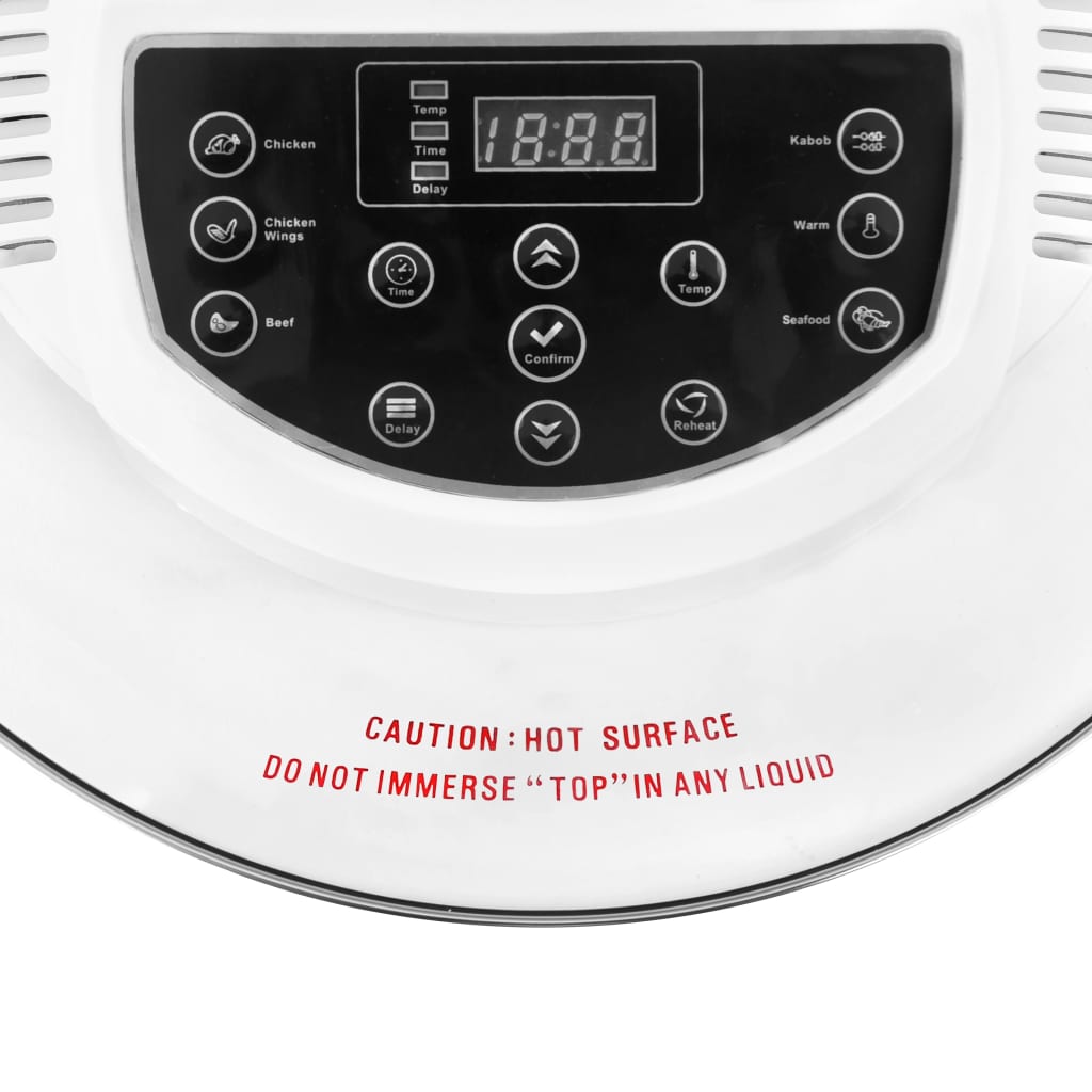 8719883692951_g_en_hd_3 vidaXL Halogen Convection Oven with Extension Ring and Digital Timer 1400 W 17 L - Image 5