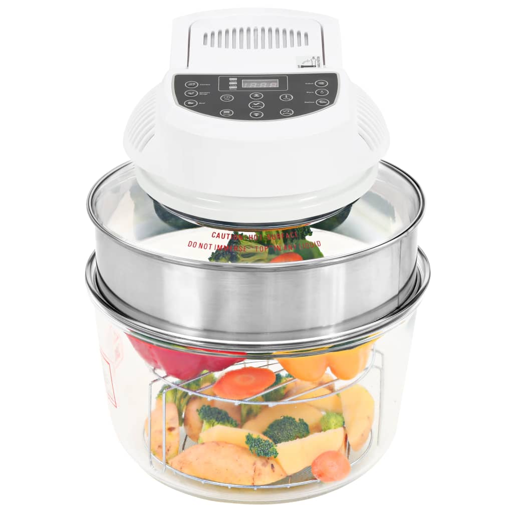 8719883692951_g_en_hd_5 vidaXL Halogen Convection Oven with Extension Ring and Digital Timer 1400 W 17 L - Image 7