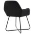 vidaXL Dining Chairs 6 pcs Black Velvet - Image 5
