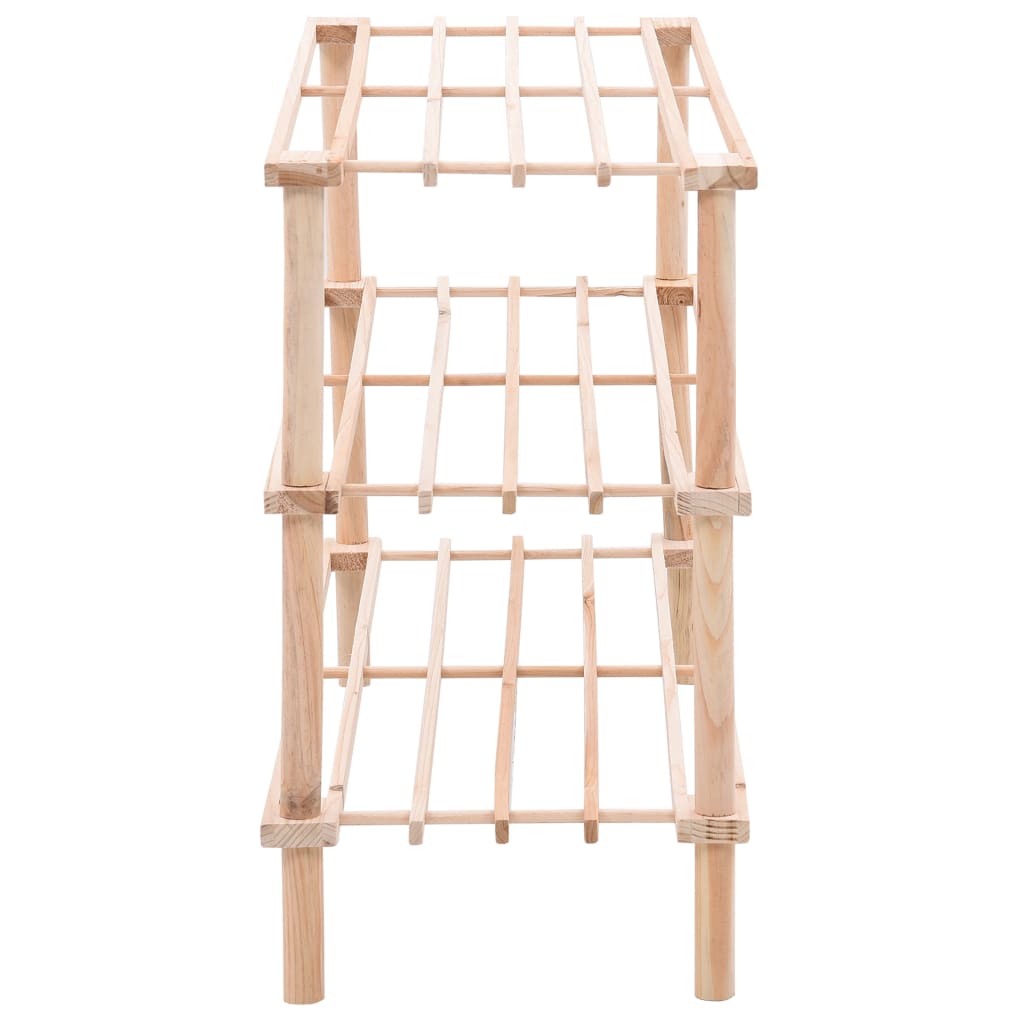 8719883693262_g_en_hd_2 vidaXL 3-Tier Shoe Rack Solid Fir Wood - Image 3