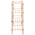 vidaXL 4-Tier Shoe Rack Solid Fir Wood - Image 3