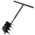 vidaXL Ground Drill with Handle 250 mm Steel Black - Image 2