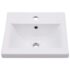 vidaXL Built-in Basin 42x39x18 cm Ceramic White - Image 3