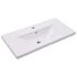 vidaXL Built-in Basin 81x39.5x18.5 cm Ceramic White - Image 2