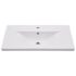 vidaXL Built-in Basin 81x39.5x18.5 cm Ceramic White - Image 3