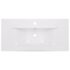 vidaXL Built-in Basin 81x39.5x18.5 cm Ceramic White - Image 4