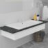 vidaXL Built-in Basin 81x39.5x18.5 cm Ceramic White