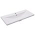 vidaXL Built-in Basin 91x39.5x18.5 cm Ceramic White - Image 2