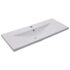vidaXL Built-in Basin 101x39.5x18.5 cm Ceramic White - Image 2