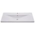 vidaXL Built-in Basin 101x39.5x18.5 cm Ceramic White - Image 3
