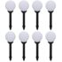 vidaXL Outdoor Pathway Lamps 8 pcs LED 15 cm with Ground Spike