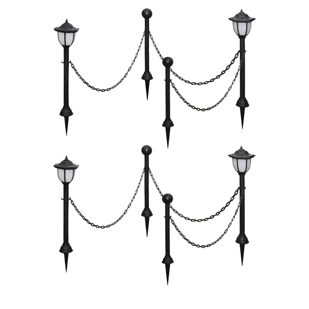 8719883695792_a_en_hd_1 vidaXL Solar Lights 4 pcs with Chain Fence and Poles - Image 1