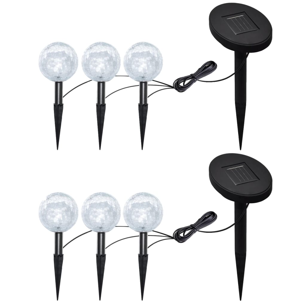8719883695815_a_en_hd_1 vidaXL Garden Lights 6 pcs LED with Spike Anchors & Solar Panels - Image 1