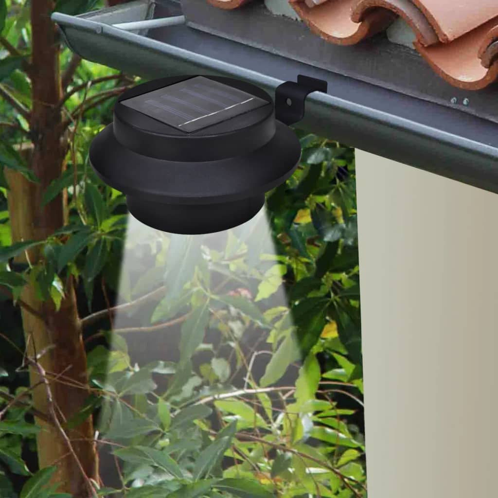 8719883695822_g_en_hd_1 vidaXL Outdoor Solar Fence Lamps 12 pcs LED Black - Image 2