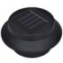 vidaXL Outdoor Solar Fence Lamps 12 pcs LED Black - Image 4