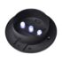 vidaXL Outdoor Solar Fence Lamps 12 pcs LED Black - Image 6