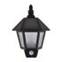 vidaXL Solar Wall Lamps 2 pcs with Motion Sensor Black - Image 4