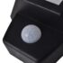 vidaXL Solar Wall Lamps 2 pcs with Motion Sensor Black - Image 5