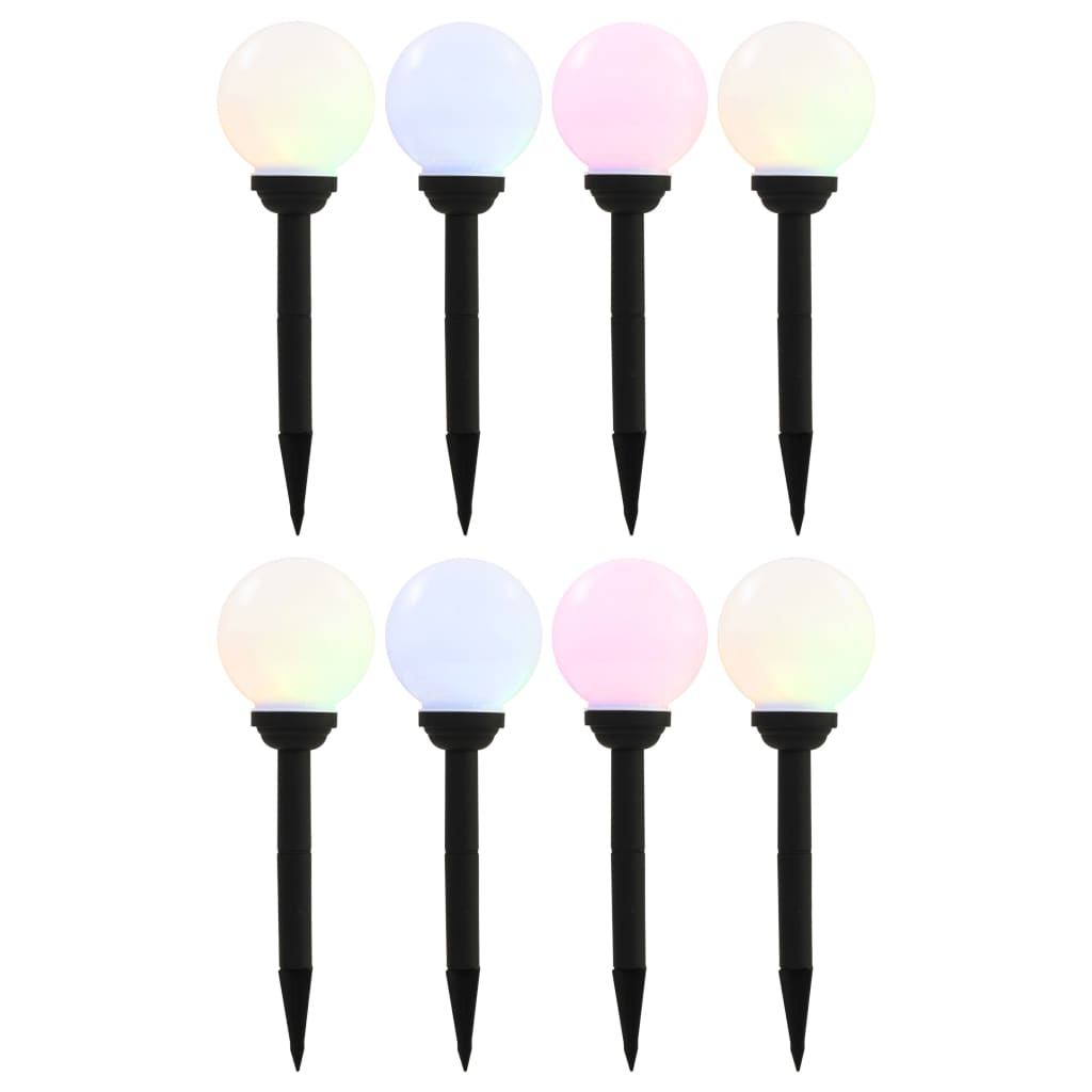 8719883695853_a_en_hd_1 vidaXL Outdoor Solar Lamps 8 pcs LED Spherical 15 cm RGB - Image 1