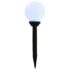 vidaXL Outdoor Solar Lamps 8 pcs LED Spherical 15 cm RGB - Image 4