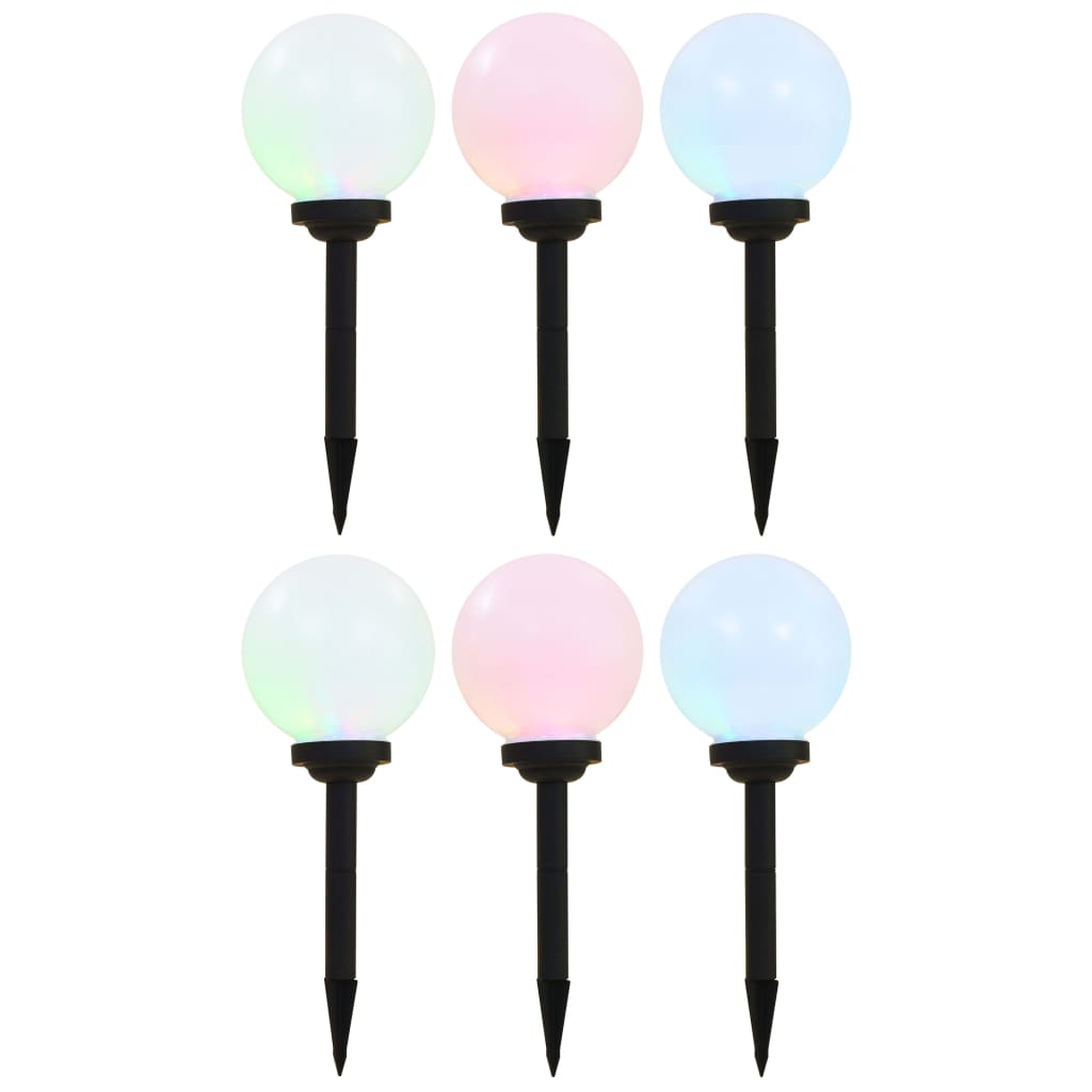 8719883695860_a_en_hd_1 vidaXL Outdoor Solar Lamps 6 pcs LED Spherical 20 cm RGB - Image 1