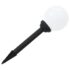 vidaXL Outdoor Solar Lamps 6 pcs LED Spherical 20 cm RGB - Image 7