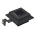 vidaXL Outdoor Solar Lamps 12 pcs LED Square 12 cm Black - Image 3