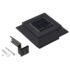 vidaXL Outdoor Solar Lamps 12 pcs LED Square 12 cm Black - Image 6