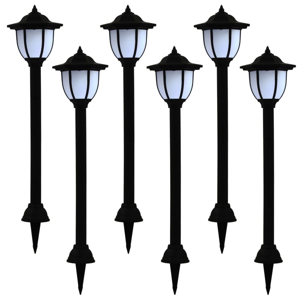 8719883695983_a_en_hd_1 vidaXL Outdoor Solar Lamps 6 pcs LED Black - Image 1