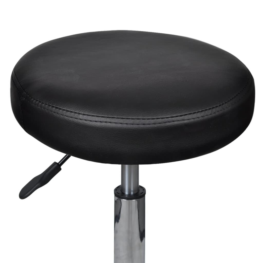 8719883699714_g_en_hd_2 vidaXL Office Stools 2 pcs Black 35.5x84 cm Faux Leather - Image 3